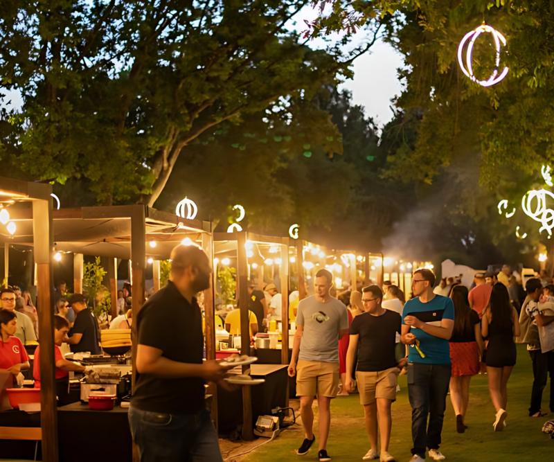 Glamping 19 Browse the Friday night market at Boschendal